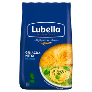 LUBELLA Makaron gniazda nitki 400 g LUBELLA Makaron gniazda nitki 400 g