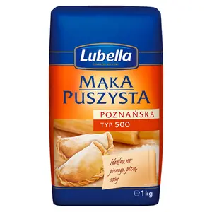 LUBELLA Mąka Puszysta poznańska typ 500 1000 g LUBELLA Mąka Puszysta poznańska typ 500 1000 g