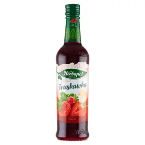 HERBAPOL Syrop o smaku truskawkowym 420 ml HERBAPOL Syrop o smaku truskawkowym 420 ml