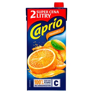 CAPRIO Napój pomarańcza 2000 ml CAPRIO Napój pomarańcza 2000 ml