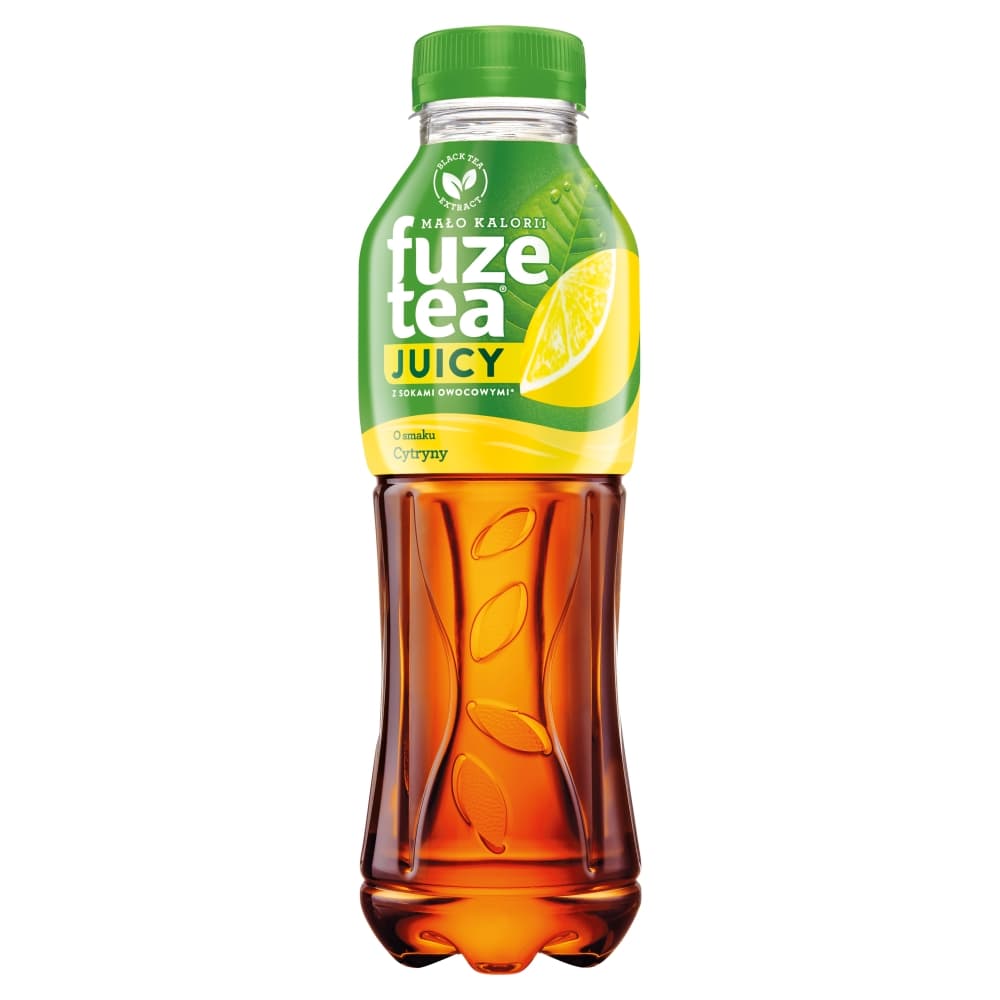 FUZETEA Napój niegazowany herbaciany o smaku cytrynowym z trawą cytrynową 500 ml