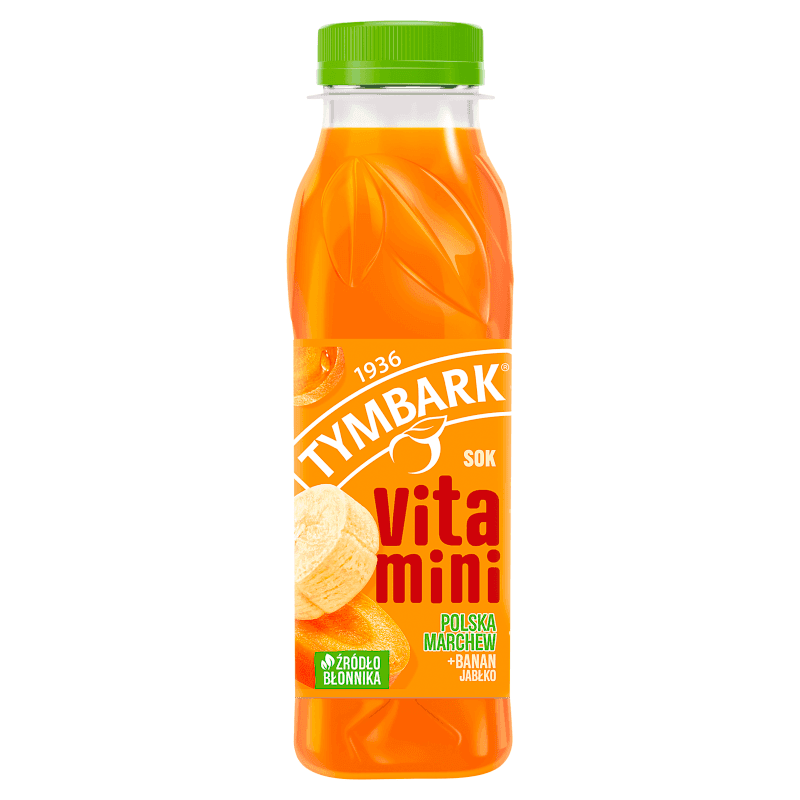 TYMBARK VITAMINI Sok banan marchew jabłko 300 ml