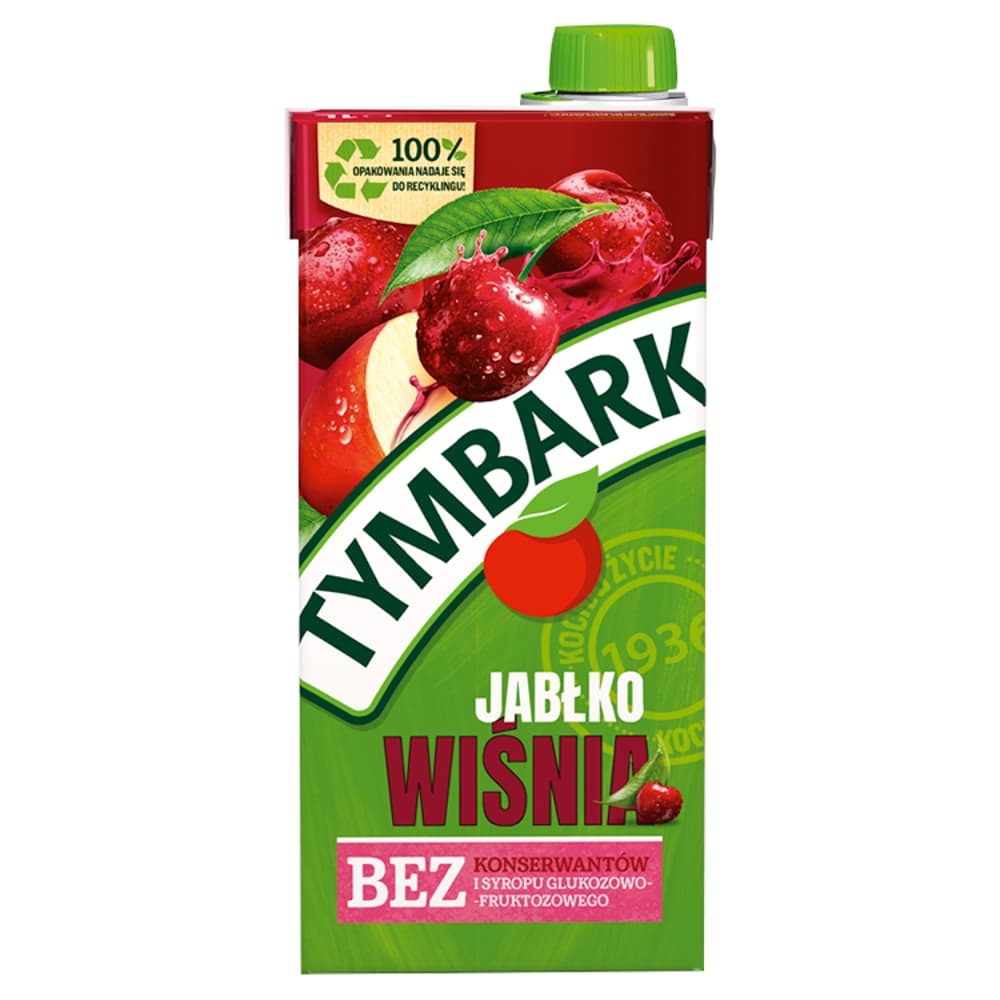 TYMBARK Napój jabłko wiśnia 1000 ml