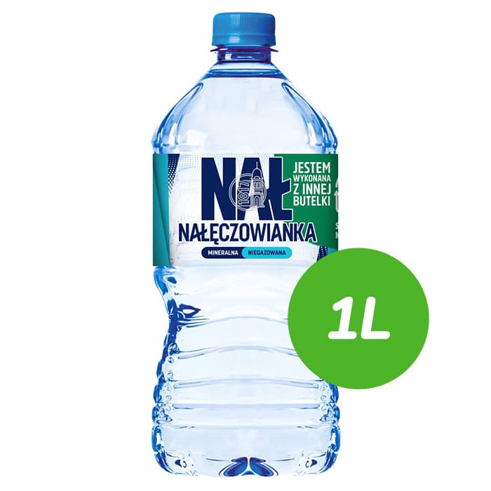 NAŁĘCZOWIANKA Naturalna woda mineralna niegazowana 1000 ml