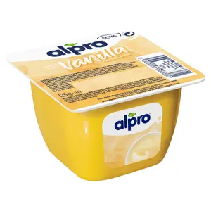 ALPRO Deser sojowy o smaku waniliowym VEGE 125 g ALPRO Deser sojowy o smaku waniliowym VEGE 125 g
