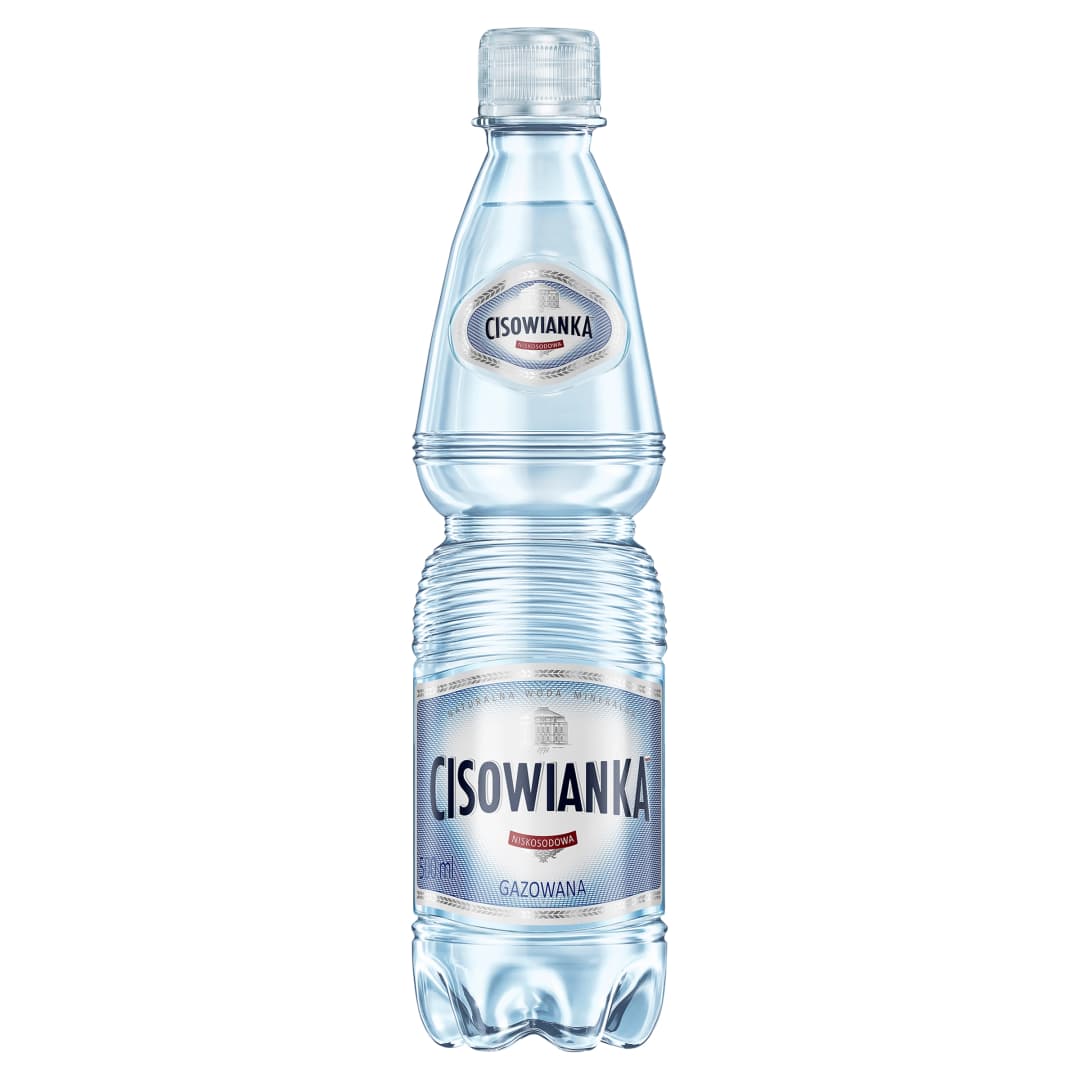 CISOWIANKA Woda mineralna gazowana 500 ml