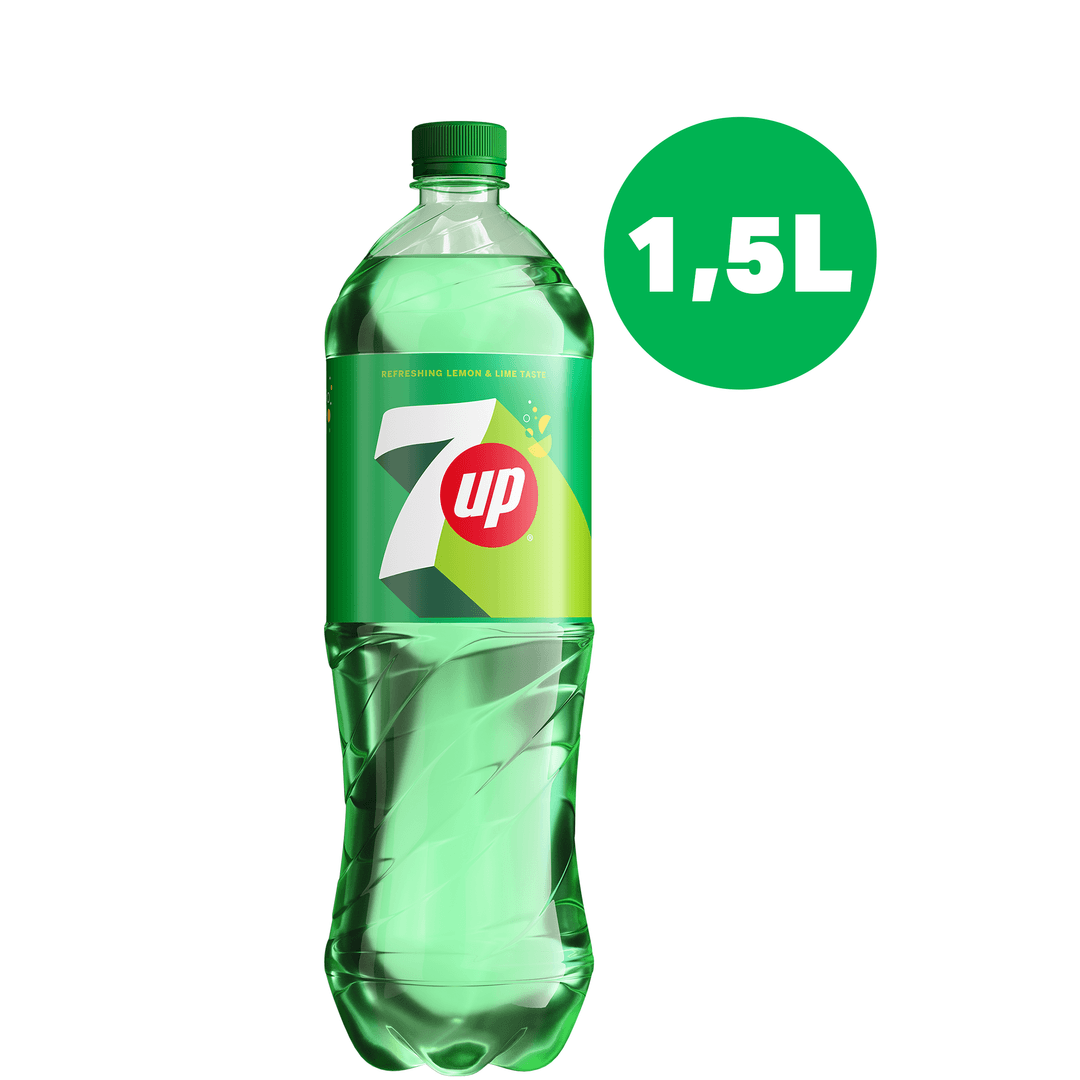 7UP Napój gazowany o smaku cytrynowo-limonkowym 1500 ml