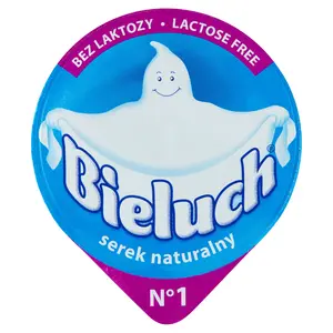 BIELUCH Serek naturalny bez laktozy 150 g BIELUCH Serek naturalny bez laktozy 150 g