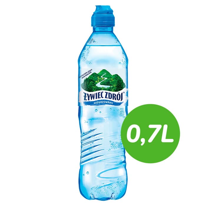 ŻYWIEC ZDRÓJ Woda niegazowana źródlana Sports Cup 700 ml