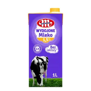 MLEKOVITA WYDOJONE Mleko UHT 1,5% bez laktozy 1000 ml MLEKOVITA WYDOJONE Mleko UHT 1,5% bez laktozy 1000 ml