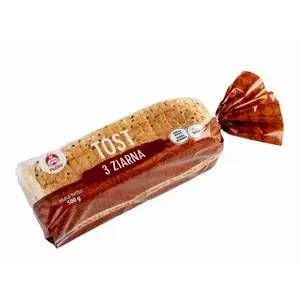 PUTKA Chleb tostowy 3 ziarna 500 g PUTKA Chleb tostowy 3 ziarna 500 g