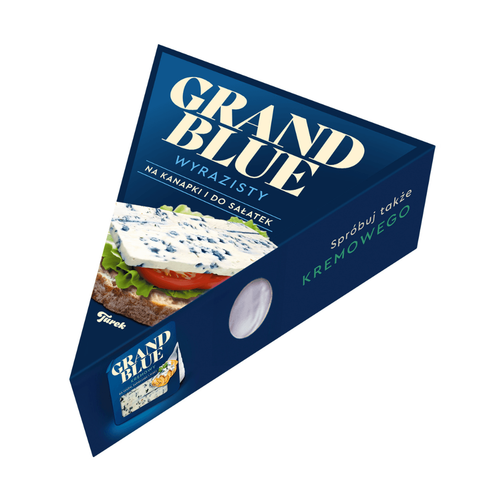 TUREK Ser z niebieską pleśnią wyrazisty GrandBlue 100 g
