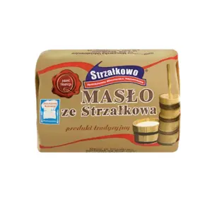 STRZAŁKOWO Masło ze Strzałkowa 250 g STRZAŁKOWO Masło ze Strzałkowa 250 g