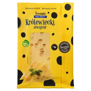 SERENADA Ser Królewiecki Szwajcar w plastrach 135 g SERENADA Ser Królewiecki Szwajcar w plastrach 135 g