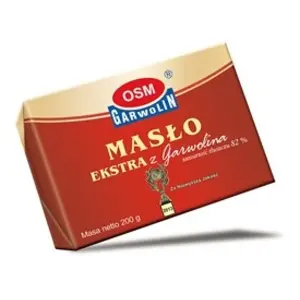 OSM GARWOLIN Masło ekstra z Garwolina 200 g OSM GARWOLIN Masło ekstra z Garwolina 200 g