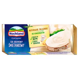 HOCHLAND Ser kremowy śmietankowy 90 g HOCHLAND Ser kremowy śmietankowy 90 g