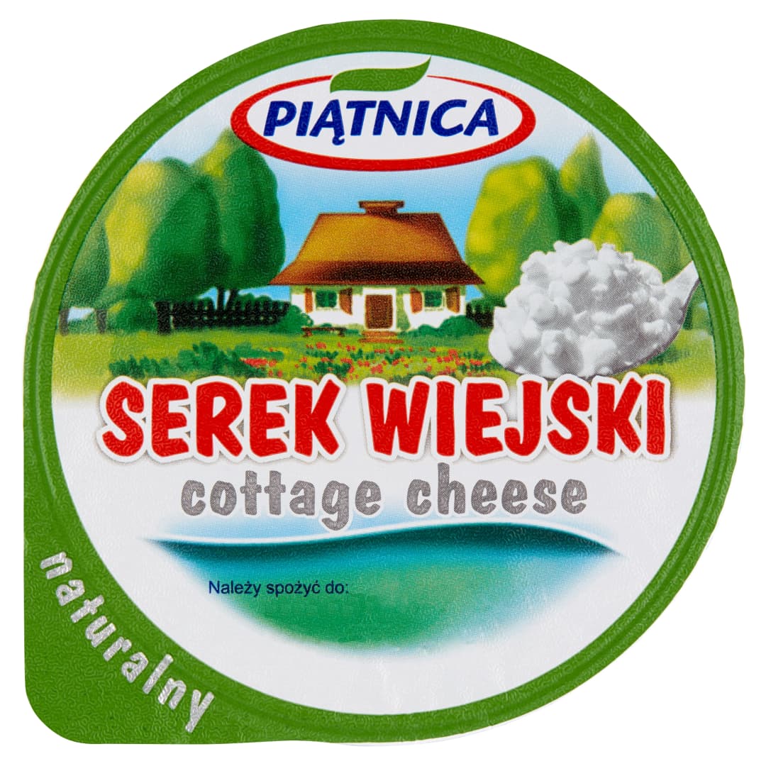 PIĄTNICA Serek Wiejski naturalny 200 g