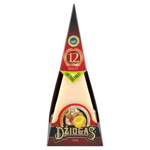 DZIUGAS Ser twardy dojrzewający Mild 160 g DZIUGAS Ser twardy dojrzewający Mild 160 g