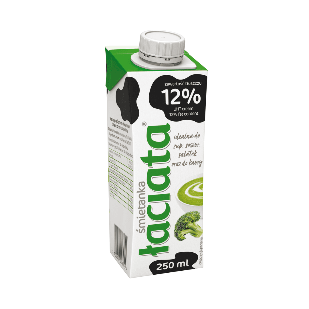 ŁACIATA Śmietanka 12% UHT 250 ml