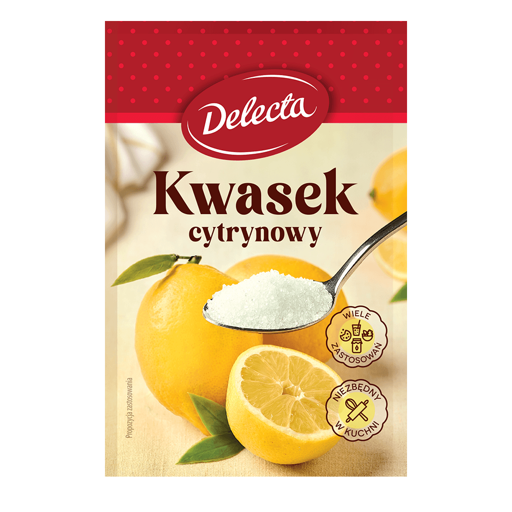 DELECTA Kwasek cytrynowy 20 g