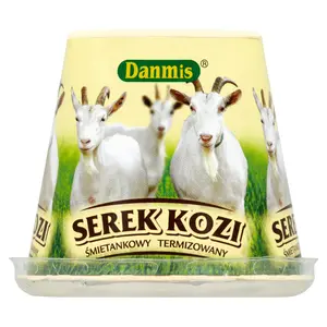 DANMIS Ser kozi śmietankowy 125 g DANMIS Ser kozi śmietankowy 125 g