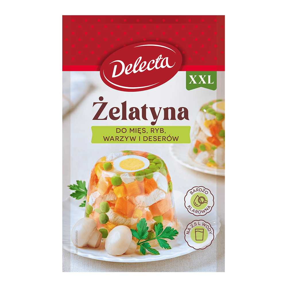 DELECTA Żelatyna 50 g