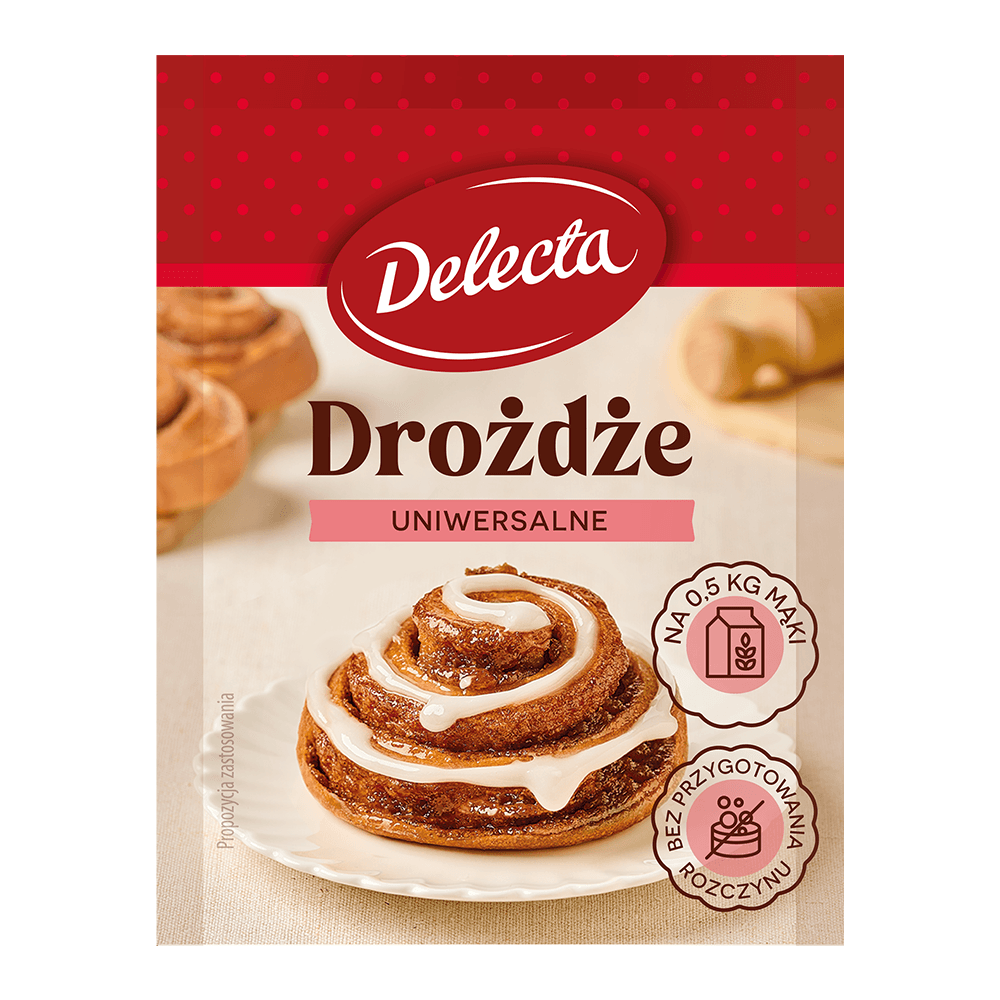 DELECTA Drożdże instant 8 g