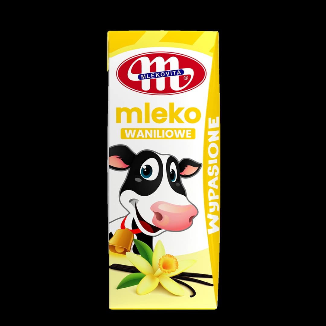 MLEKOVITA WYPASIONE Mleko waniliowe UHT 200 ml
