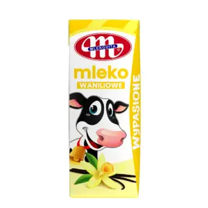MLEKOVITA WYPASIONE Mleko UHT o smaku waniliowym 200 ml MLEKOVITA WYPASIONE Mleko UHT o smaku waniliowym 200 ml