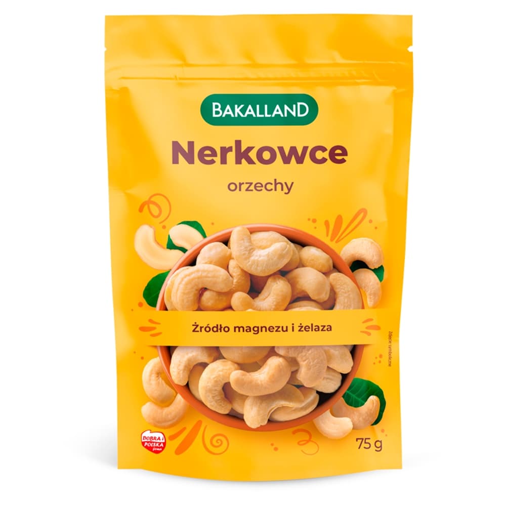 BAKALLAND Orzechy nerkowca 75 g