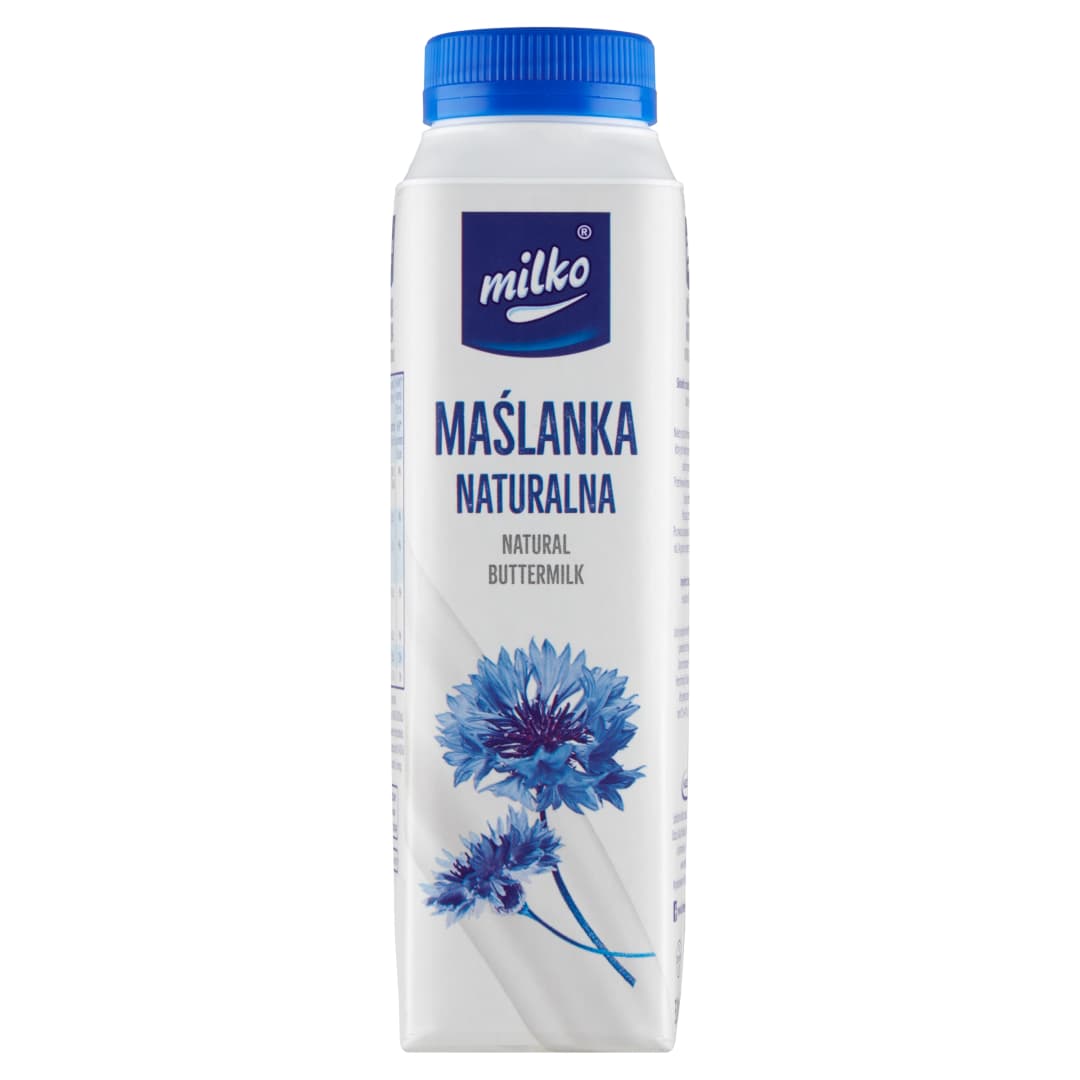 MILKO Maślanka naturalna 330 ml