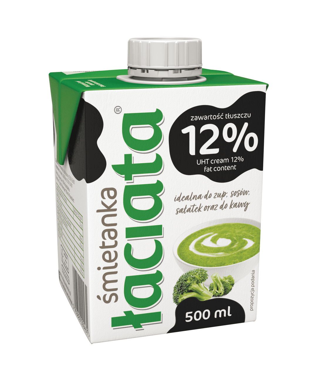 ŁACIATA Śmietanka 12% UHT 500 ml