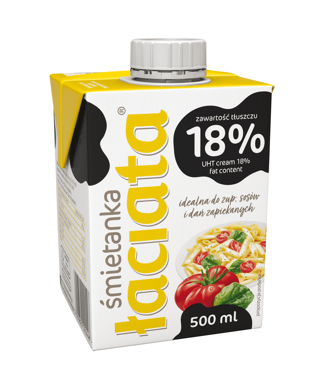 ŁACIATA Śmietanka 18% UHT 500 ml