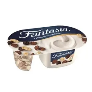 DANONE FANTASIA Jogurt z płatkami w czekoladzie 106 g DANONE FANTASIA Jogurt z płatkami w czekoladzie 106 g