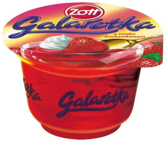 ZOTT Galaretka o smaku truskawkowym 175 g