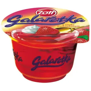 ZOTT Galaretka o smaku truskawkowym 175 g ZOTT Galaretka o smaku truskawkowym 175 g
