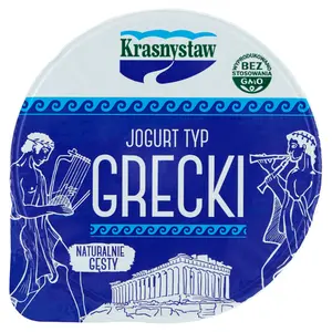 KRASNYSTAW Jogurt naturalny grecki gęsty 250 g KRASNYSTAW Jogurt naturalny grecki gęsty 250 g