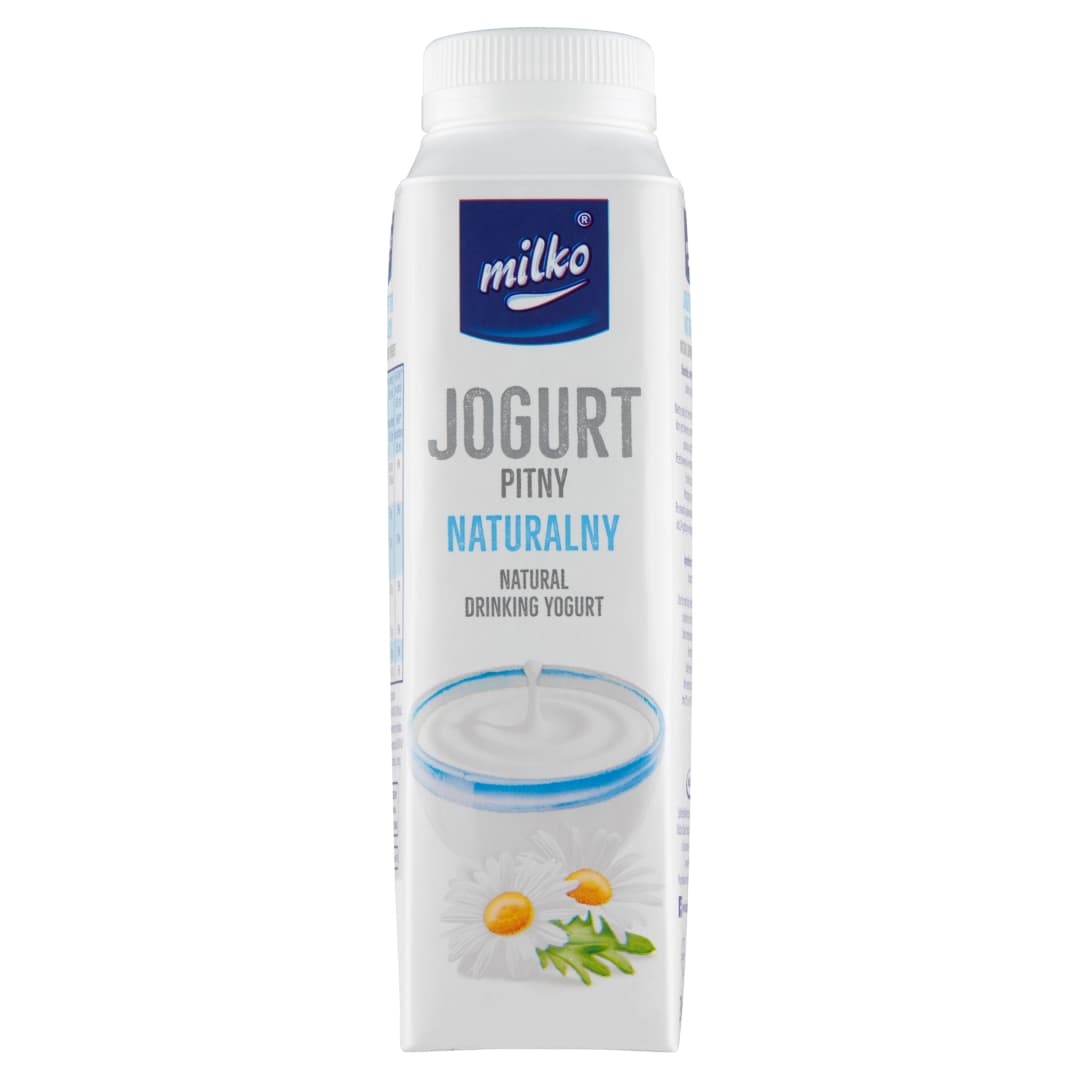 MILKO Jogurt pitny naturalny 330 ml