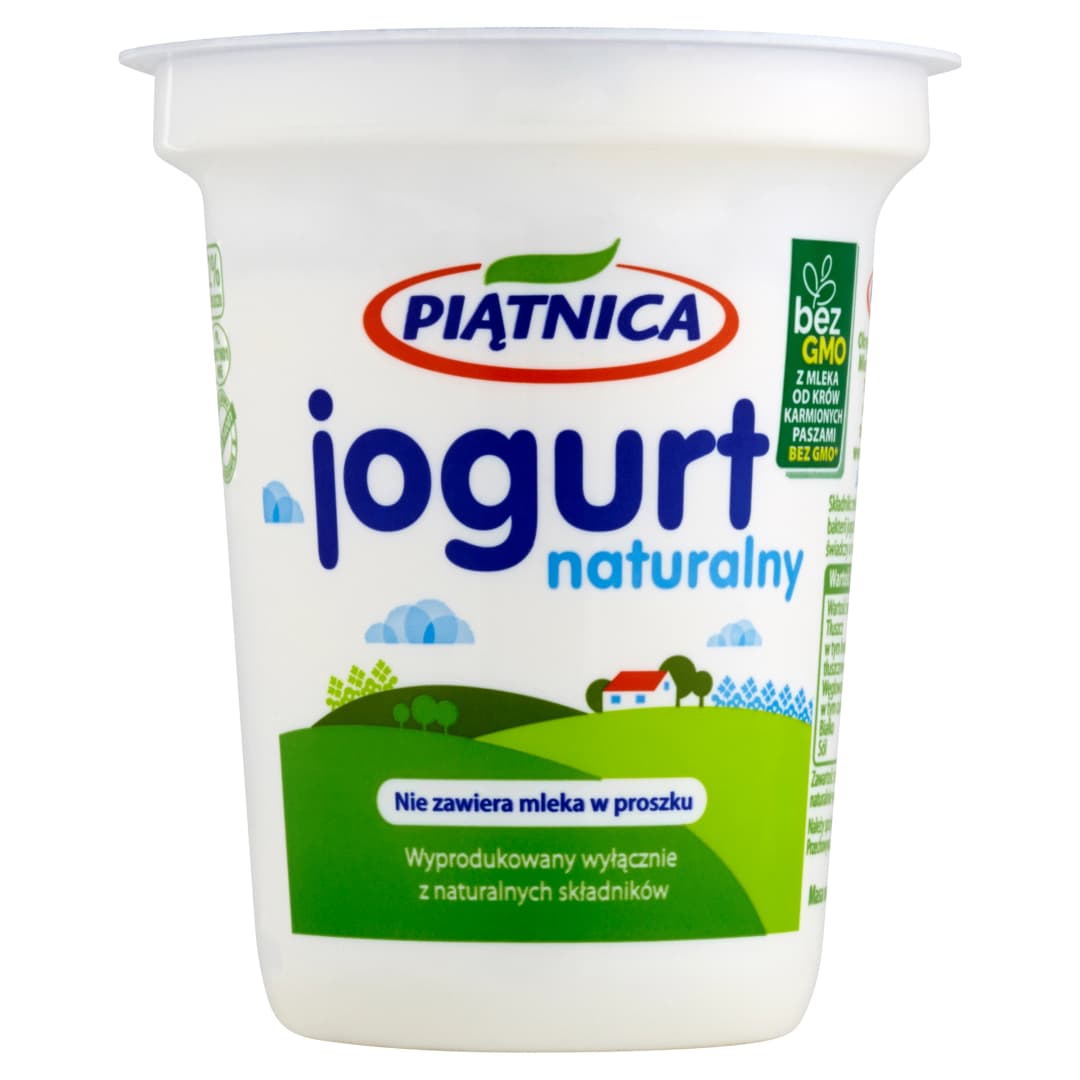 PIĄTNICA Jogurt naturalny 330 g