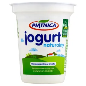 PIĄTNICA Jogurt naturalny 330 g PIĄTNICA Jogurt naturalny 330 g