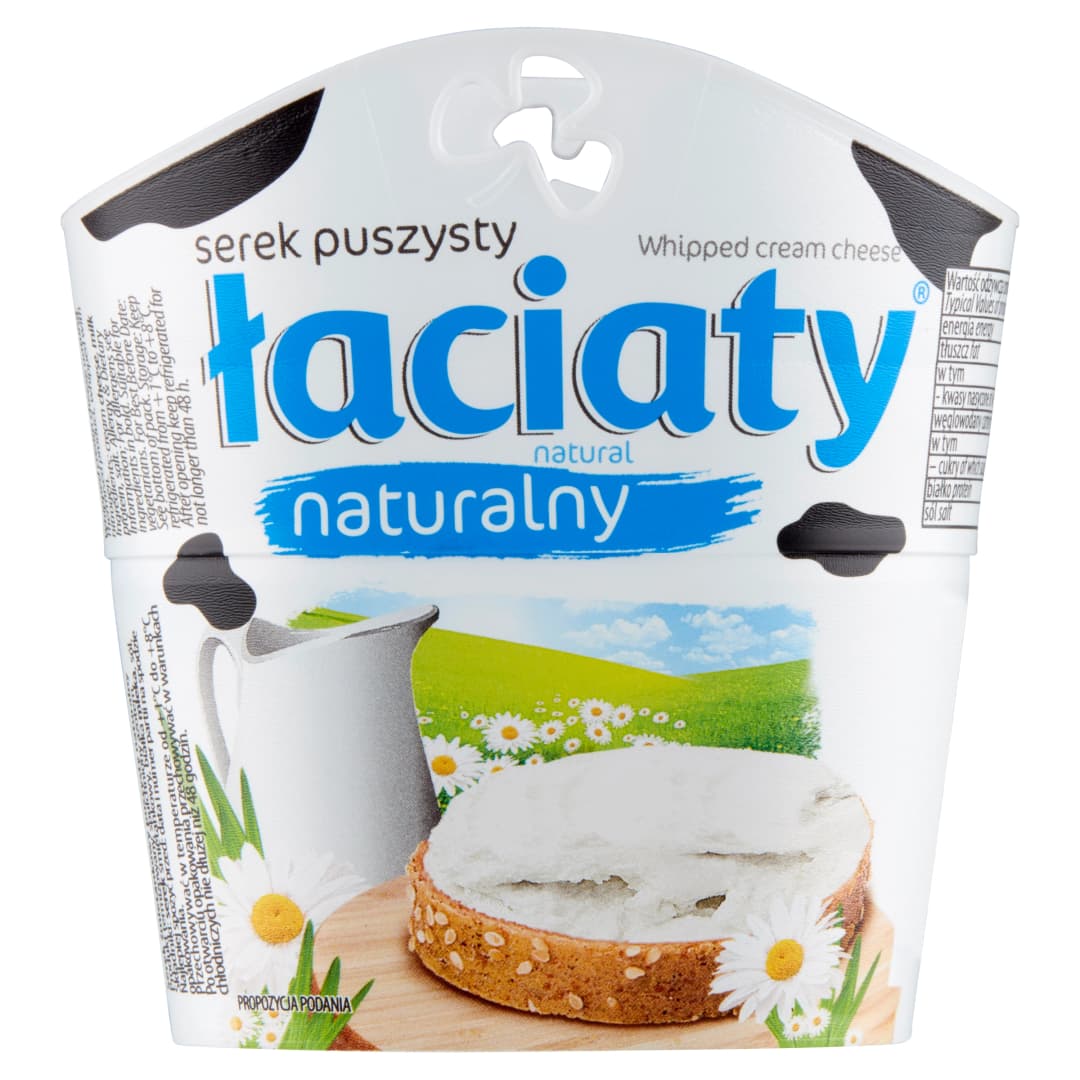 ŁACIATY Serek puszysty naturalny 150 g