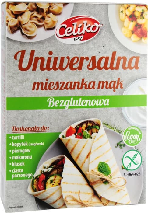 CELIKO Uniwersalna mieszanka mąk bezglutenowa 200 g