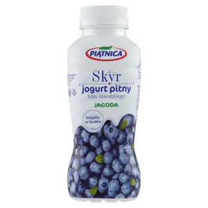 PIĄTNICA Skyr pitny jagoda 330 ml PIĄTNICA Skyr pitny jagoda 330 ml