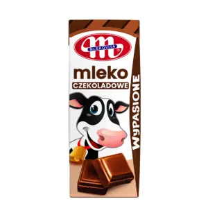 MLEKOVITA WYPASIONE Mleko UHT o smaku czekoladowym 200 ml MLEKOVITA WYPASIONE Mleko UHT o smaku czekoladowym 200 ml