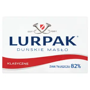 LURPAK Duńskie masło klasyczne 200 g LURPAK Duńskie masło klasyczne 200 g