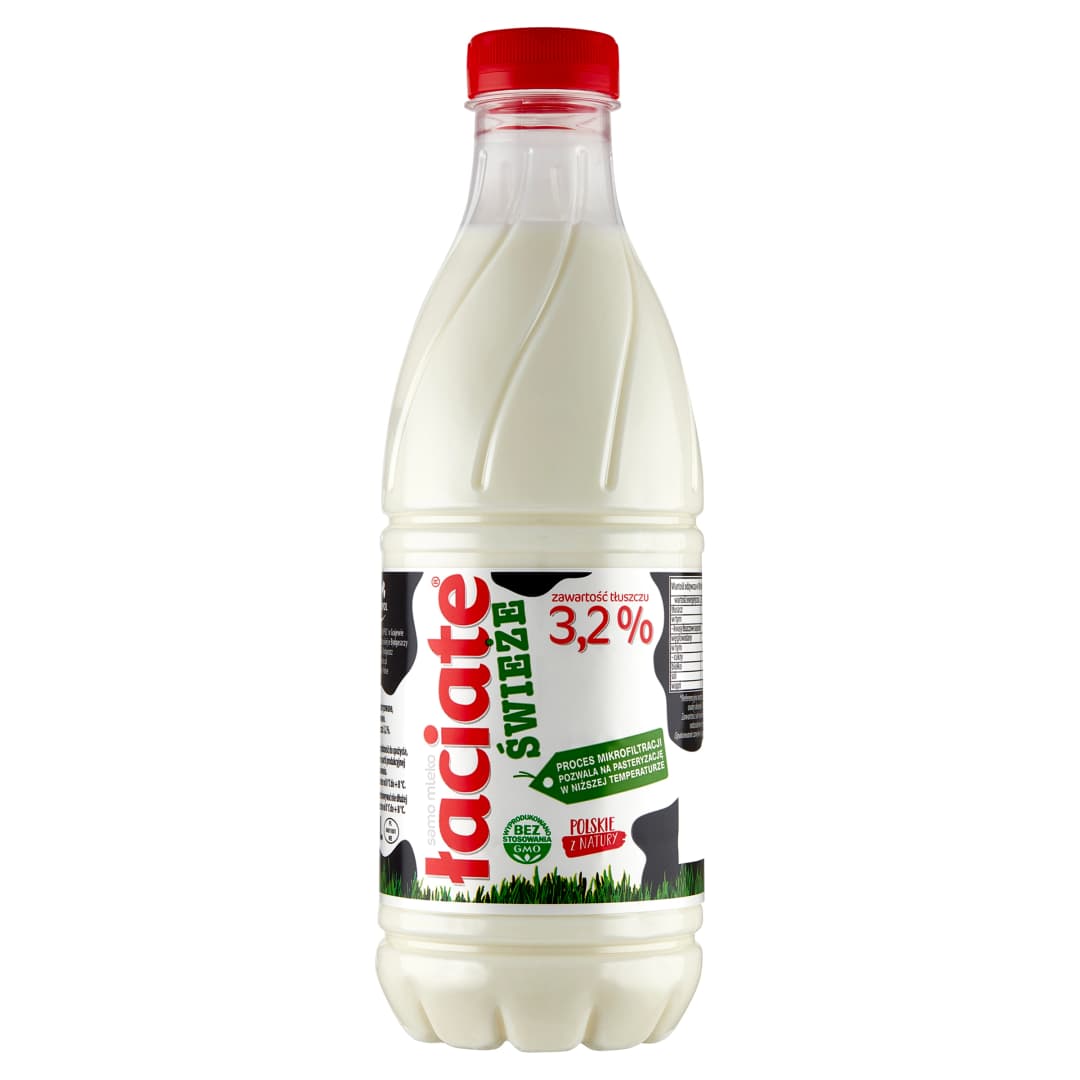 ŁACIATE Mleko Świeże 3,2% 1000 ml
