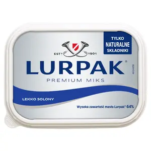 LURPAK PREMIUM Miks tłuszczowy lekko solony 200 g LURPAK PREMIUM Miks tłuszczowy lekko solony 200 g