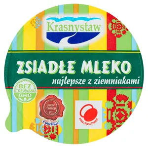 KRASNYSTAW Zsiadłe mleko 400 g KRASNYSTAW Zsiadłe mleko 400 g