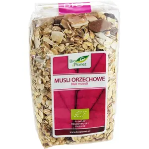 BIO PLANET Musli orzechowe BIO 300 g BIO PLANET Musli orzechowe BIO 300 g