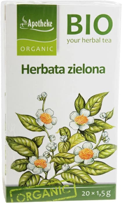APOTHEKE Herbata zielona chińska ekspresowa BIO 20 szt. 30 g